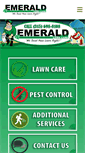 Mobile Screenshot of emerald-lawncare.com